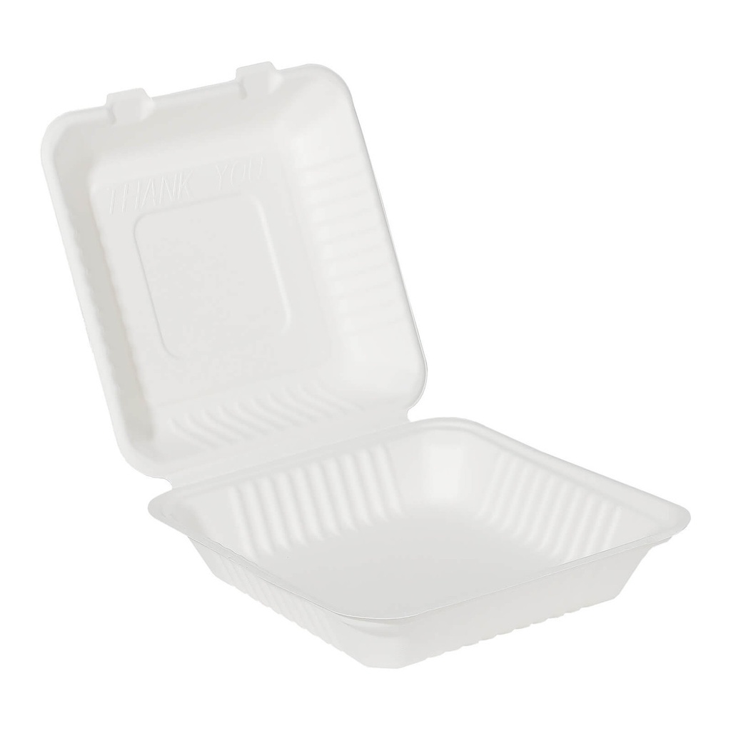 9 X 9  SQUARE CLAM SHELL PP206 (150pcs)