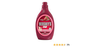HERSHEY STRAWBERRY SYRUP 48 OZ