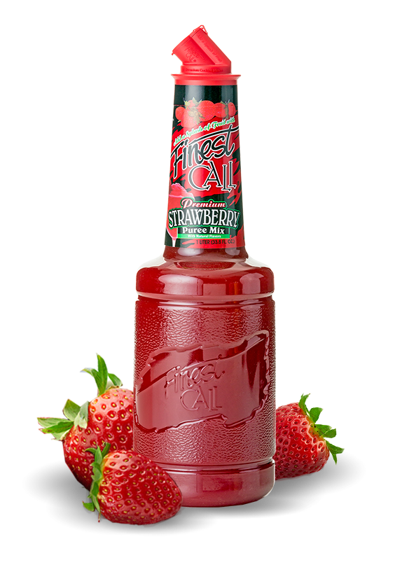 Finest Call 1L Premium Strawberry Puree Mix (Mojito)