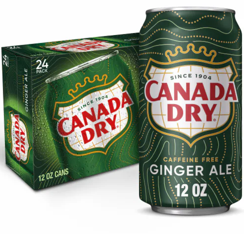 Ginger Ale 12oz * 24   (Canada Dry)