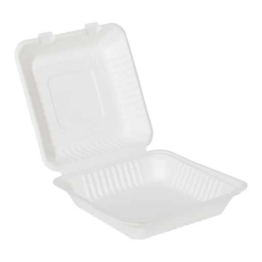 9 X 9  SQUARE CLAM SHELL PP206 (150pcs)