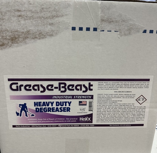 GREASE BEAST HEAVY DEGREASER 1*4pc
