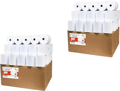 1 PLY PAPER ROLL 50pc (165 Bond)