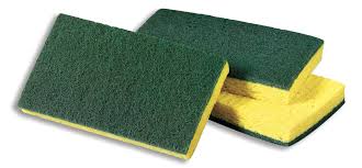3M SPONGE SCRUB 10 Pcs