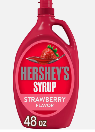 HERSHEY STRAWBERRY SYRUP 48 OZ