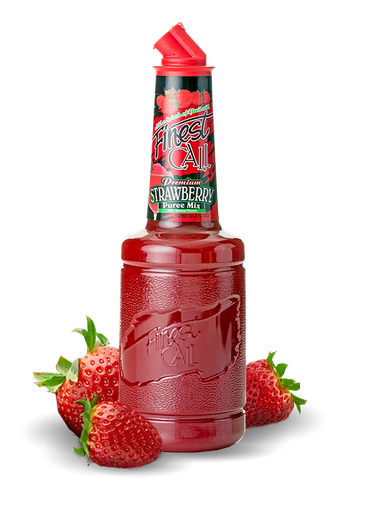 Finest Call 1L Premium Strawberry Puree Mix (Mojito)