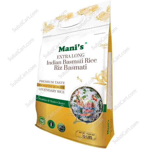 Mani's Basmati Rice 10*4pc
