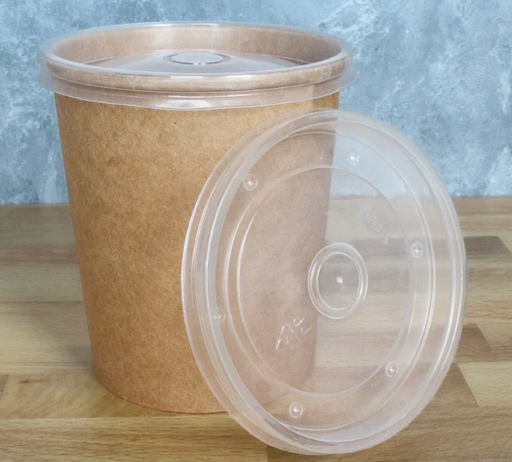 PAPER SOUP CUP 12 OZ LID (500 PCS)
