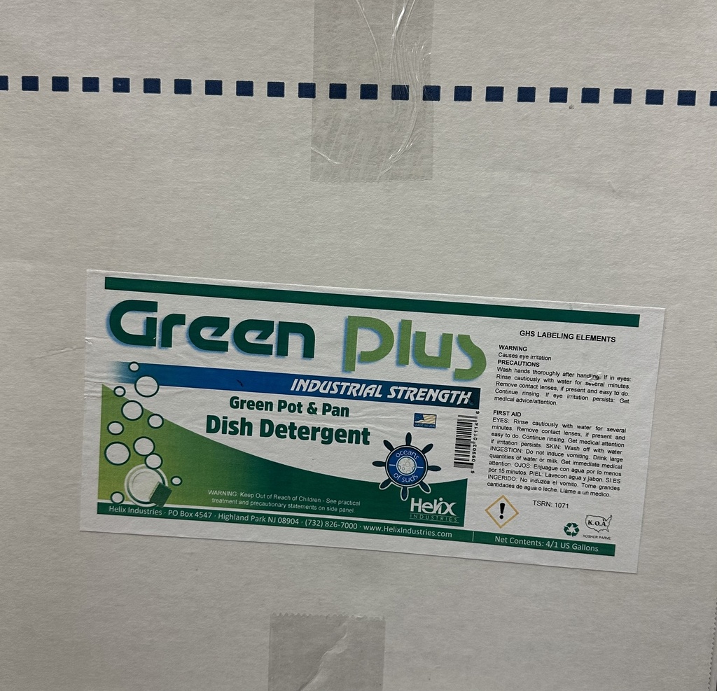 GREEN MEEN DISH DETERGENT 1*4pc