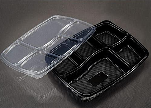 5 COMPARTMENT PLATE (100PCS)