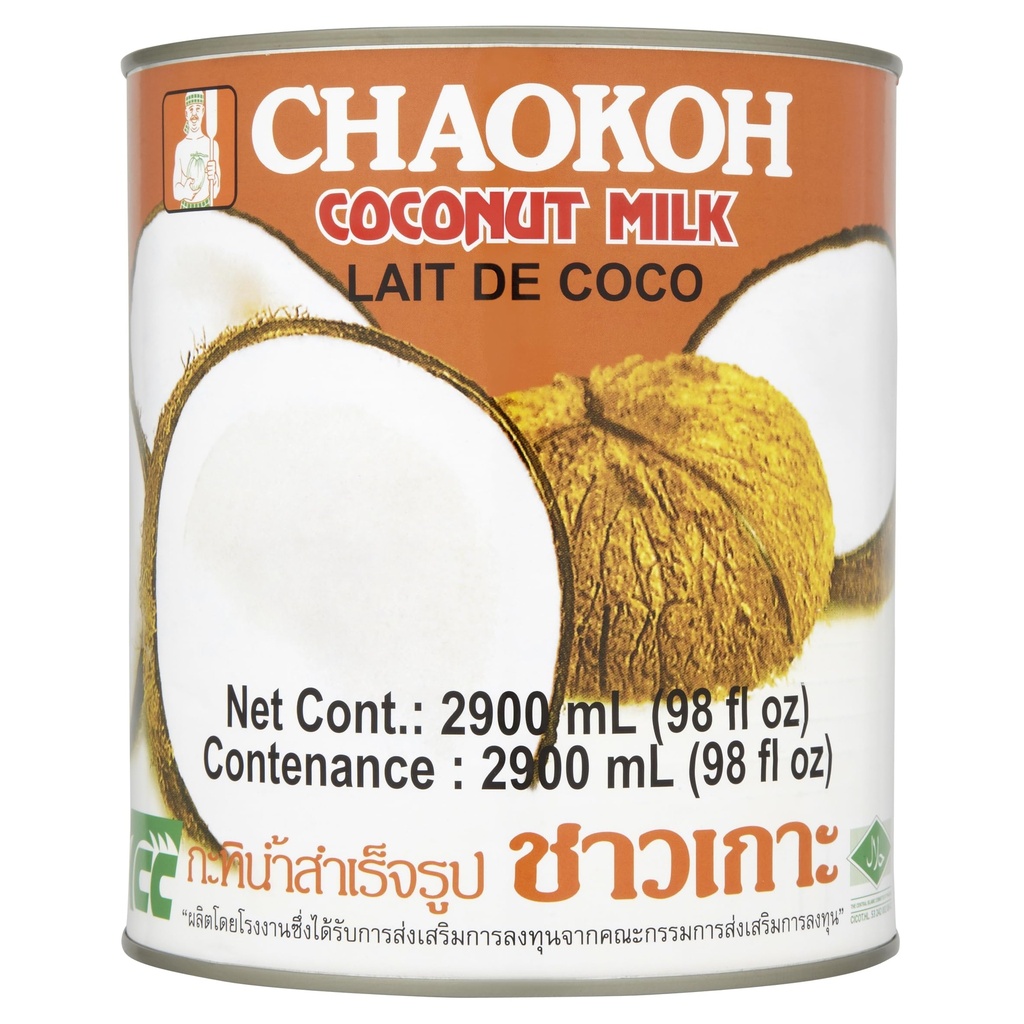 Chaokoh Coconut milk 98oz * 6