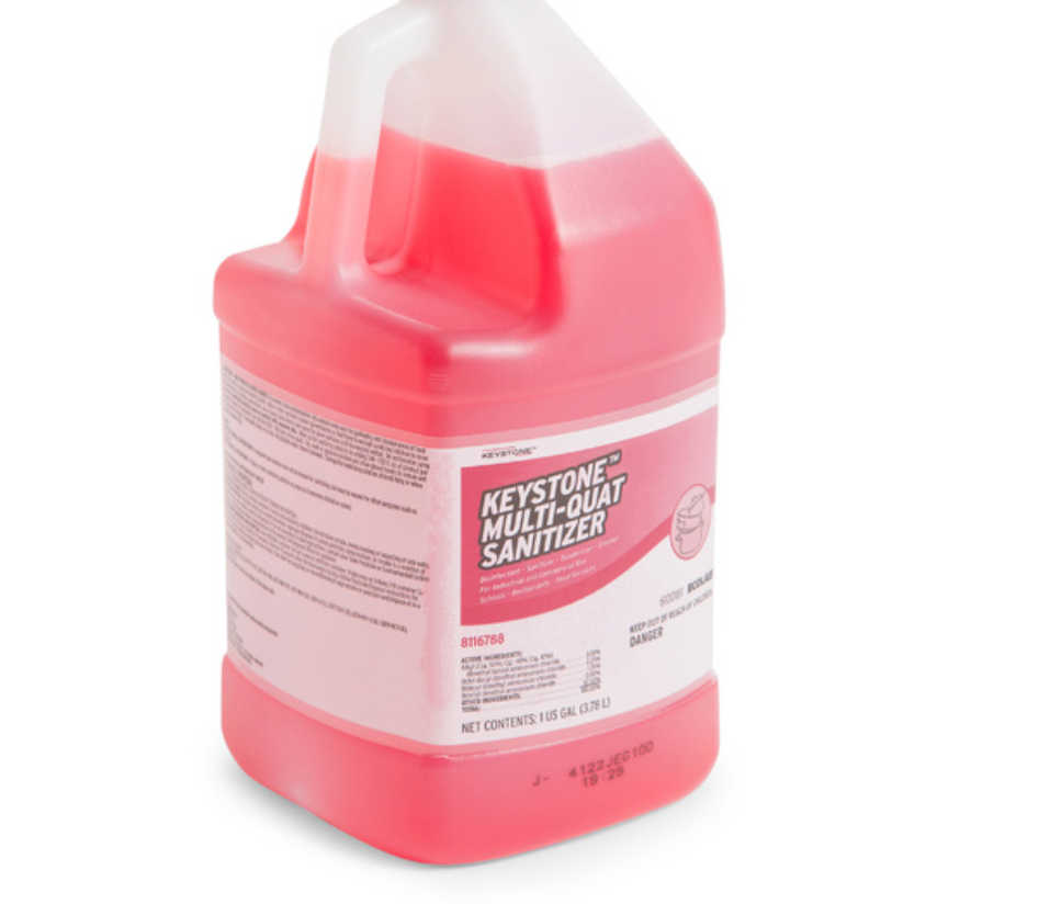 Keystone Sanitizer Multi Quat Liq ( 3 Compartment Sink )