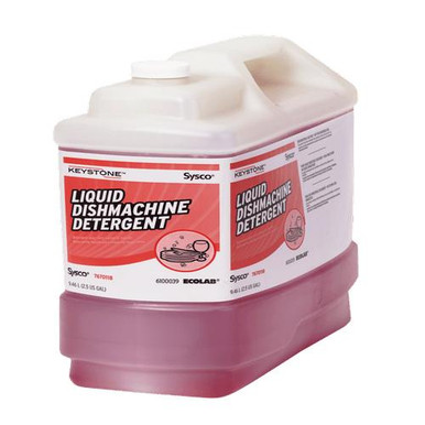 Keystone Liquid Dishmachine Detergent 2.5 Gallon (glass washing Unit)